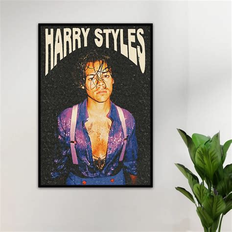 Harry Styles Vintage Poster Postertok