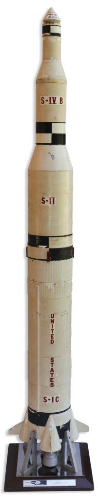 Sell or Auction Your Original Vintage Apollo 11 Saturn V Rocket Model