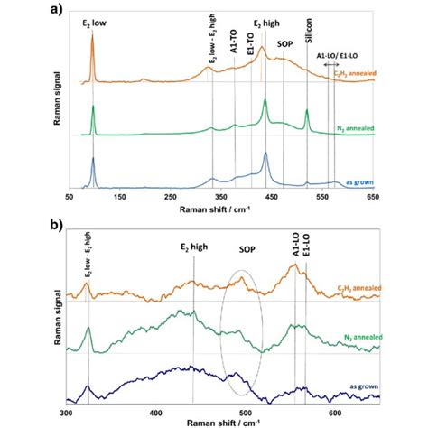 Raman Spectra Taken With Excitation Wavelengths Of Nm A And