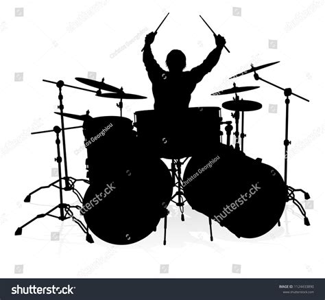 7,044 Silhouette drummer Images, Stock Photos & Vectors | Shutterstock