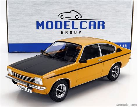 MCG MCG18191 Scale 1 18 OPEL KADETT C COUPE 1983 YELLOW BLACK