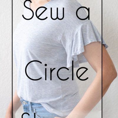 Circle Sleeve Tutorial How To Sew A Sleeve Ruffle Melly Sews