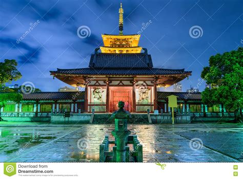 Shitennoji Temple In Osaka Royalty-Free Stock Image | CartoonDealer.com ...