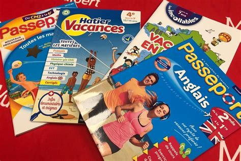 Le Cahier De Vacances Un Outil P Dagogique Qui Demeure Incontournable