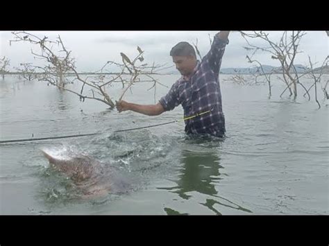 Hookfishing Too Days Stay In Krishna River Unbelievable Catching By