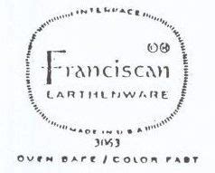 Franciscan Marks – Earthenware – Franciscan Ceramics Archive