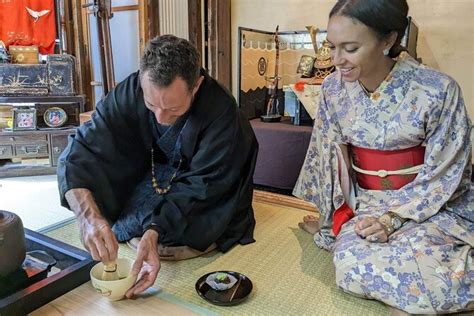 A Unique Antique Kimono And Tea Ceremony Experience In English Tokyo Area