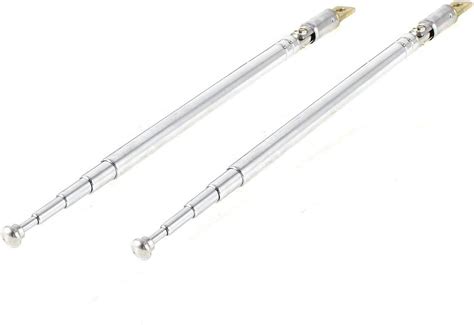 E Outstanding Pair Am Fm Radio Universal Antenna Stretched Length