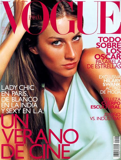 Gisele Bundchen by Mario Testino Vogue España May 2000 Gisele Bündchen