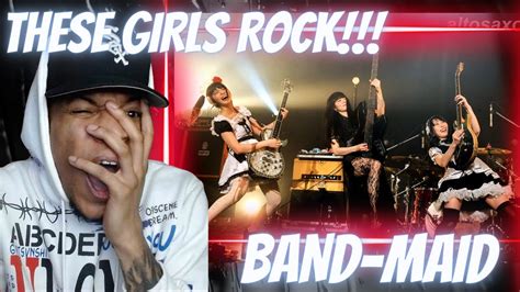 SO AWESOME FIRST TIME HEARING BAND MAID WARNING LIVE REACTION