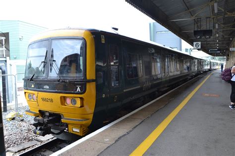 Great Western Railway Turbo 166218 Seen At Exeter St David Flickr