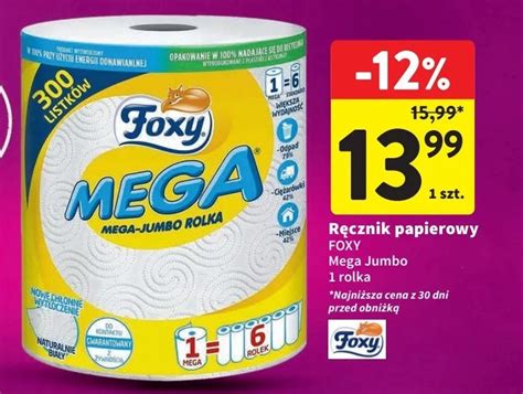 Recznik Papierowy Foxy Mega Cena Promocje Opinie Sklep Blix Pl