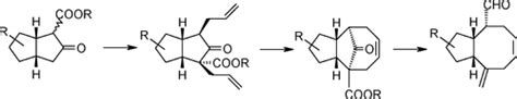 Stereoselective Synthesis Of Bicyclo Nonane Skeletons By Ring