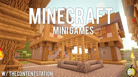 Minecraft Mini Games Ep Hivemc W Thecontentstation Youtube