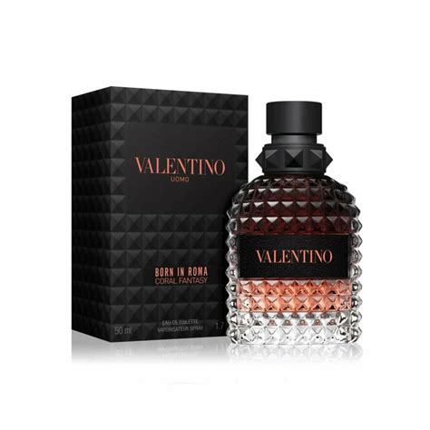 Valentino Uomo Born In Roma Coral Fantasy Eau De Toilette Spray 17 Oz