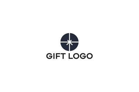 Gift Logo Design Vector Graphic Graphic By Bayu Pj Creative Fabrica