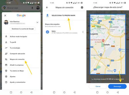 C Mo Descargar Un Mapa En Google Maps Para Usarlo Sin Conexi N