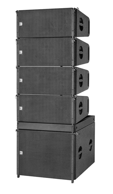 Dual 10 Inch Powered Line Array Active Sound System Line Array