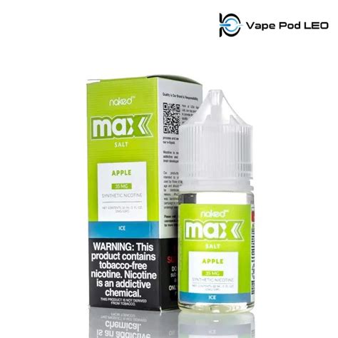 Naked Max Táo 30ml Apple Vape Pod LEO