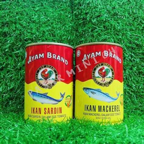 Ayam Brand Mackerelsardines 425g Shopee Malaysia