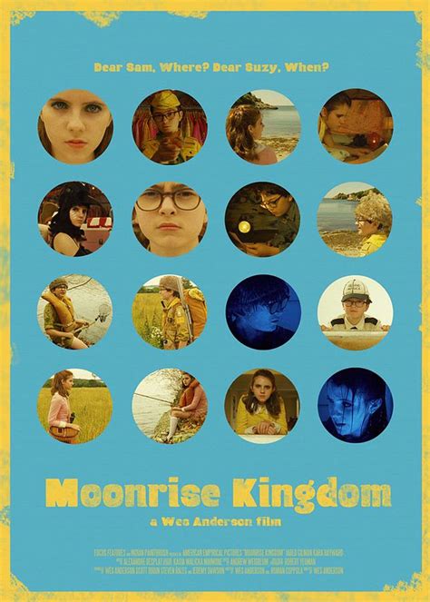 Moonrise Kingdom Featuring Suzy Bishop Sam Shakusky Poster Digital Art By Joshua Williams Fine