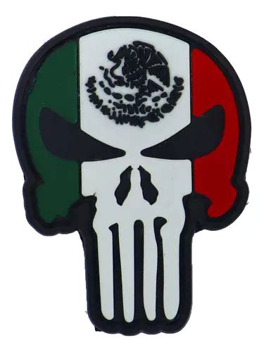 Parche Militar Tactico Calavera Punisher Tricolor Cuotas sin interés