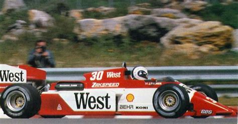 Jonathan Palmer Estoril Zakspeed Formula And More