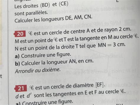 Salut J Ai Vraiment Besoin D Aide Pour Mon Dm En Math Je Suis En