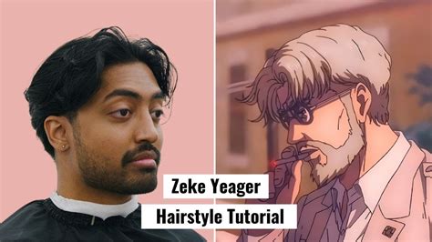 Zeke Yeager Hairstyle Tutorial Anime Hairstyle Youtube