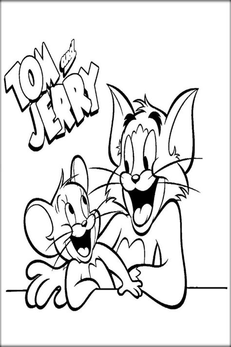 Tom And Jerry Coloring Pages To Print