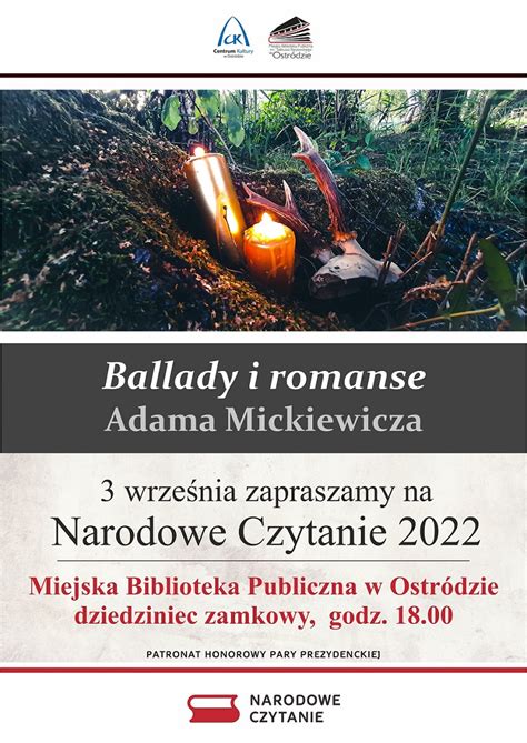 Narodowe Czytanie 2022 Miejska Biblioteka Publiczna w Ostródzie