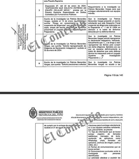 Fiscal A Estima En M S De A Os Posible Condena Para Patricia