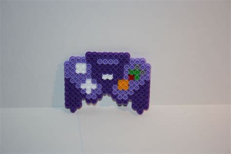 Video Game Controller Perlers Easy Perler Bead Patterns Perler Perler Creations