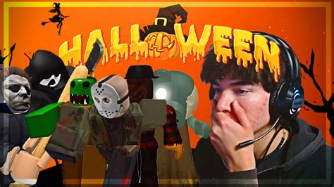 Directo Jugando A Los Mejores Juegos De Halloween En Roblox Con Subs