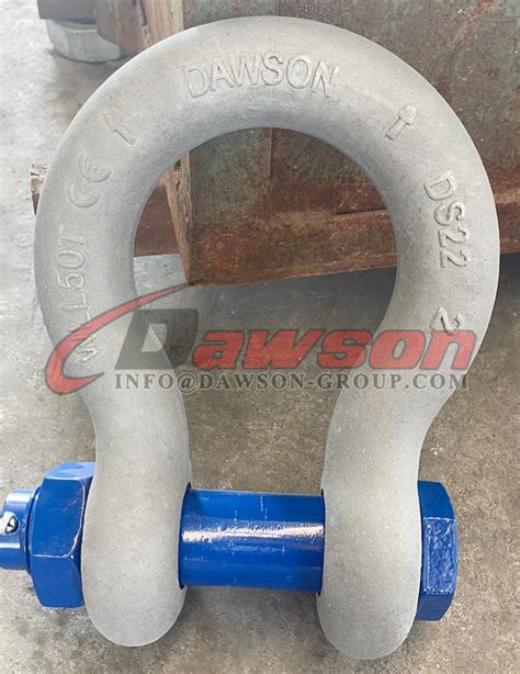 Dawson Brand Grade T Dg A Forged Alloy Steel Bow Shackle With Screw