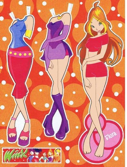 Winx Club Printable Masks Paper Dolls And Coloring Pages Paper Dolls