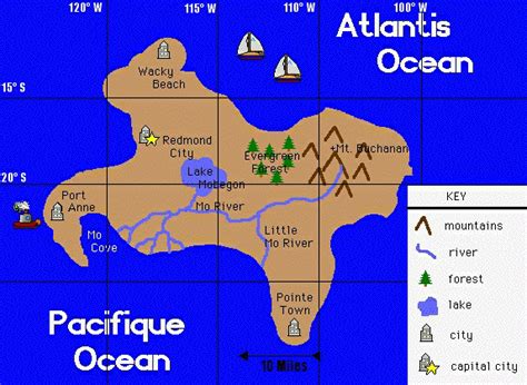 Island Of The Blue Dolphins Map Project