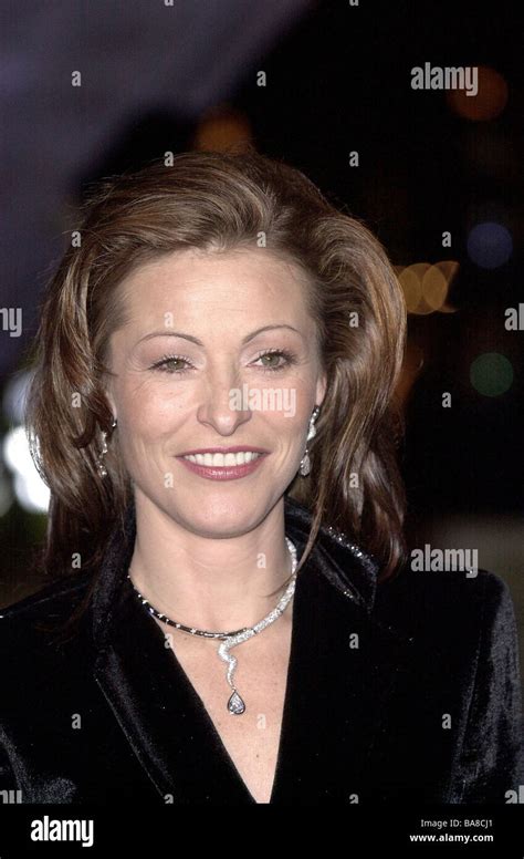 Actress Amanda Donohoe At A Party At Somerset House In London Stock