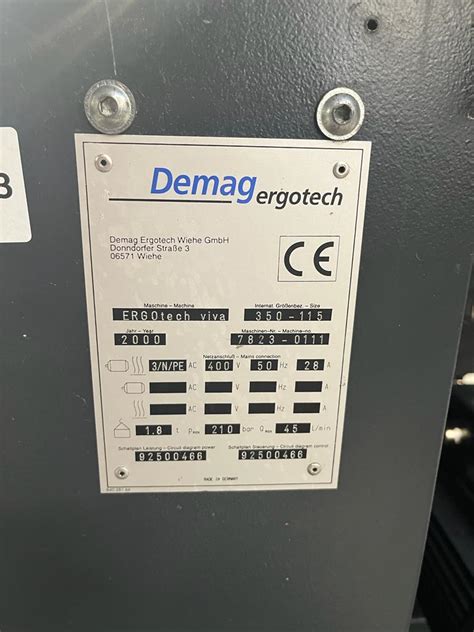 Demag Ergotech Viva 350 115 Dobra Cena