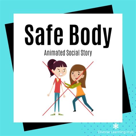 Safe Body Animated Social Story For Special Education Tpt