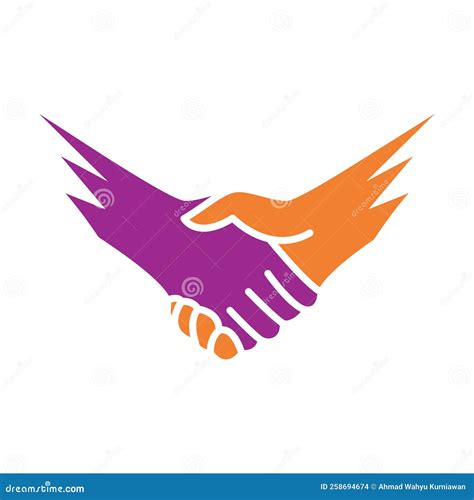 Hand Shake Logo Stock Vector Illustration Of Shake