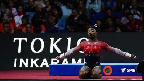 Mondiaux De Gym Biles Ouvre La Chasse Aux Records Lexpress