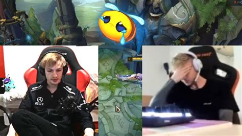 Nemesis Reacts To Rekkles Crying On Stream Youtube