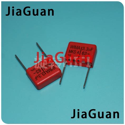 10PCS RED WIMA MKS4 3 3UF 63V PCM15 Original New MKS 4 335 63V P15mm