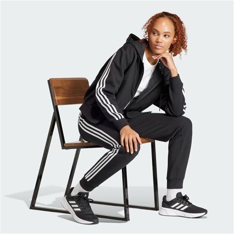 Adidas Future Icons Stripes Regular Pants Black Adidas Ke