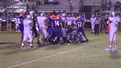 Westwood Warriors Vs Gila Ridge Varsity Game 9 20 13 Youtube YouTube