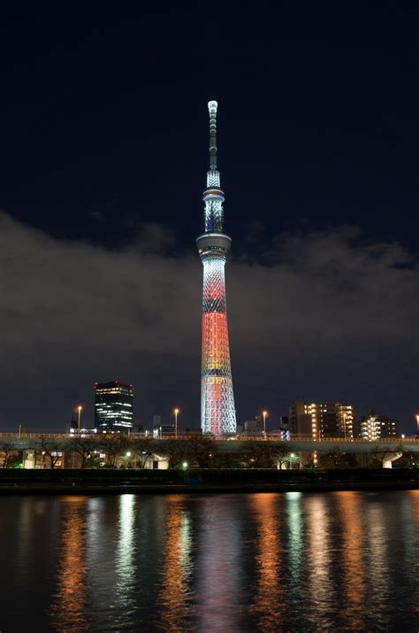 Wallpaper Jepang Kota Cityscape Malam Arsitektur Refleksi Kaki