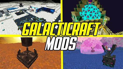 Top 10 Galacticraft Mods And Addons Minecraft Space Mods Youtube