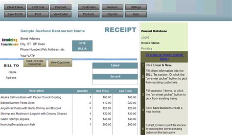 Detail Libreoffice Invoice Template Koleksi Nomer