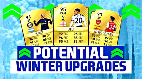 POTENTIAL WINTER UPGRADES FIFA 17 ULTIMATE TEAM YouTube